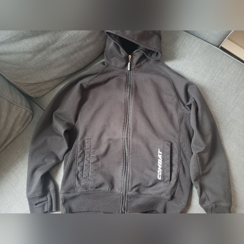 Mens Combat ZipUp Sweater